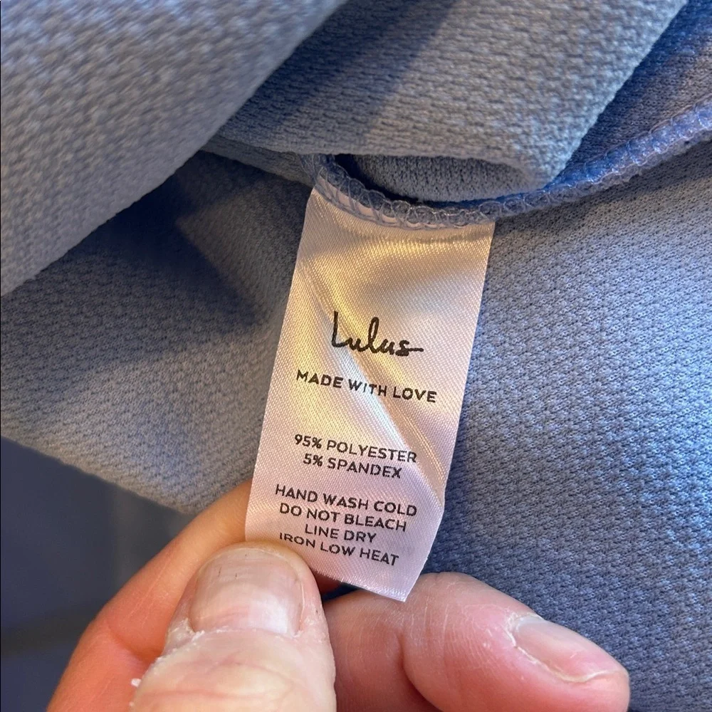 Lulus Home‎ Before Daylight Periwinkle Blue Sleeveless Skater Dress Sz 1X